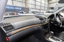 2002 Mercedes-Benz E-Class E500 Avantgarde W211 Obsidian Black