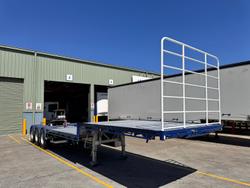 2007 Krueger St3 Lead A 12 Pallet Drop Deck Semi