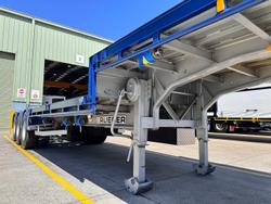 2007 Krueger St3 Lead A 12 Pallet Drop Deck Semi