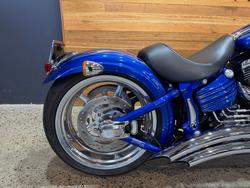 2008 Harley-davidson FXCW ROCKER Blue
