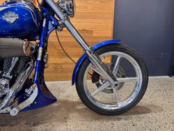 2008 Harley-davidson FXCW ROCKER Blue