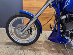 2008 Harley-davidson FXCW ROCKER Blue