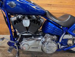 2008 Harley-davidson FXCW ROCKER Blue