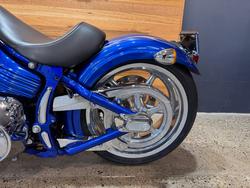 2008 Harley-davidson FXCW ROCKER Blue