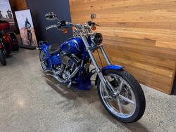 2008 Harley-davidson FXCW ROCKER Blue