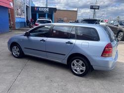2004 Toyota Corolla Ascent ZZE122R Blue Steel