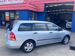 2004 Toyota Corolla Ascent ZZE122R Blue Steel