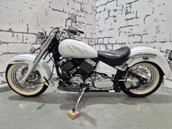 2009 Yamaha V-Star XVS650A Classic V-Star White