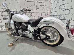 2009 Yamaha V-Star XVS650A Classic V-Star White