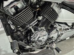 2009 Yamaha V-Star XVS650A Classic V-Star White