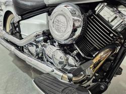 2009 Yamaha V-Star XVS650A Classic V-Star White