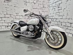 2009 Yamaha V-Star XVS650A Classic V-Star White