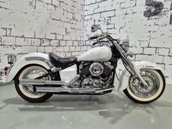 2009 Yamaha V-Star XVS650A Classic V-Star White