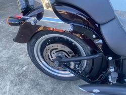 2014 HARLEY-DAVIDSON FLSTF FAT BOY Purple