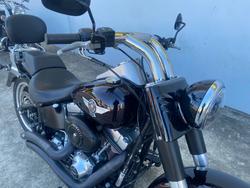 2014 HARLEY-DAVIDSON FLSTF FAT BOY Purple