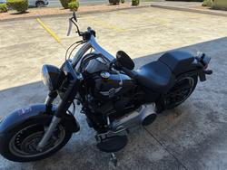 2014 HARLEY-DAVIDSON FLSTF FAT BOY Purple