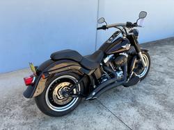 2014 HARLEY-DAVIDSON FLSTF FAT BOY Purple