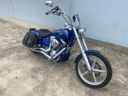 2009 HARLEY-DAVIDSON FXCWC ROCKER C Blue