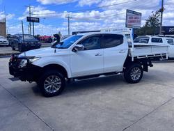 2016 Mitsubishi Triton GLS MQ MY16 4X4 Dual Range White