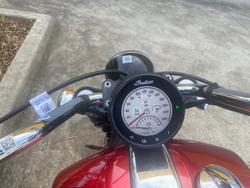 2025 Indian 2025 Indian 1250CC Scout Classic Limited + Tech Sunset Red Metallic with Graph