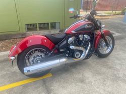 2025 Indian 2025 Indian 1250CC Scout Classic Limited + Tech Sunset Red Metallic with Graph