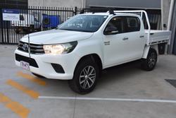2016 Toyota Hilux SR GUN126R 4X4 Dual Range Glacier White