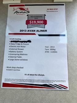 2013 Avan Aliner