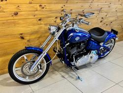2008 Harley-davidson FXCWC ROCKER CUSTOM Blue