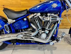 2008 Harley-davidson FXCWC ROCKER CUSTOM Blue