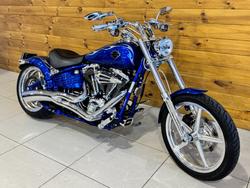 2008 Harley-davidson FXCWC ROCKER CUSTOM Blue