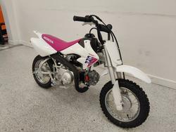 2026 Honda 2026 Honda 50CC CRF50F Minibike White