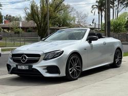 2018 Mercedes-Benz E-Class E53 AMG A238 Four Wheel Drive Iridium Silver