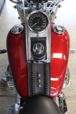 2007 Harley-davidson FLSTF FAT BOY RED