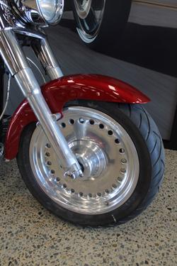 2007 Harley-davidson FLSTF FAT BOY RED