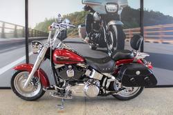2007 Harley-davidson FLSTF FAT BOY RED