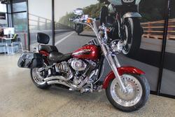 2007 Harley-davidson FLSTF FAT BOY RED