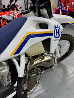 2023 Husqvarna TE 150i Heritage TE White