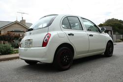 2010 Nissan Micra K12 Geneva White