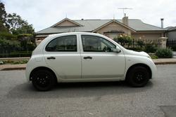 2010 Nissan Micra K12 Geneva White