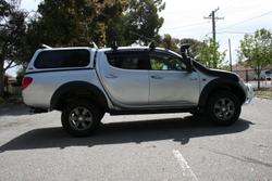 2008 Mitsubishi Triton GLX-R ML MY09 4X4 Dual Range Hamilton Silver