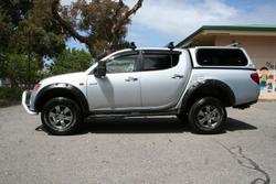 2008 Mitsubishi Triton GLX-R ML MY09 4X4 Dual Range Hamilton Silver