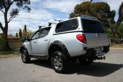 2008 Mitsubishi Triton GLX-R ML MY09 4X4 Dual Range Hamilton Silver