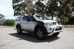 2008 Mitsubishi Triton GLX-R ML MY09 4X4 Dual Range Hamilton Silver