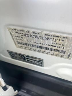 2014 Land Rover Freelander 2 TD4 LF MY14 4X4 Fuji White