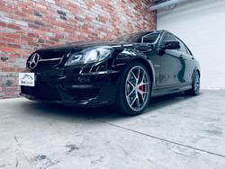 2013 Mercedes-Benz C-Class C63 AMG Edition 507 W204 MY13 Obsidian Black Metallic