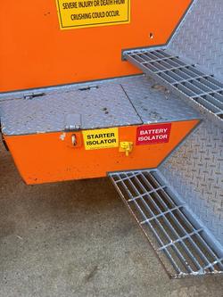 2010 Franna MAC25 Orange