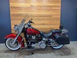 2018 Harley-davidson FLDE DELUXE (107) Red