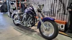 2002 Harley-davidson FLSTF FAT BOY Concord Purple