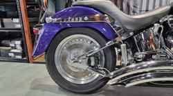 2002 Harley-davidson FLSTF FAT BOY Concord Purple