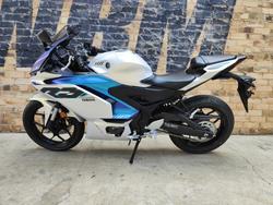 2025 YAMAHA YZF-R3 ROAD WHITE